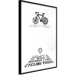 Arkiio Affisch I like Cycling [Poster] 20x30 Poster